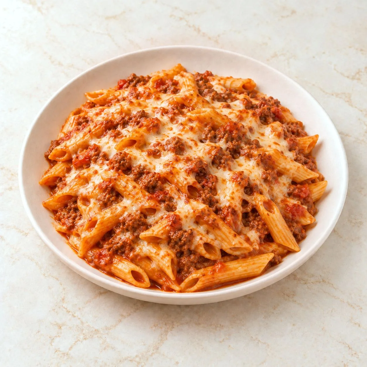 Pasta al Forno mit Hackfleisch