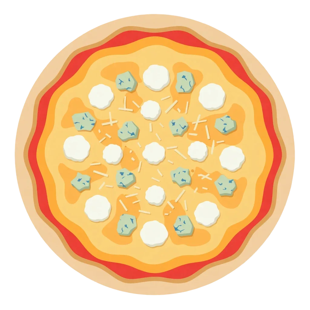 Pizza Quattro Formaggi