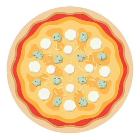 Pizza Quattro Formaggi