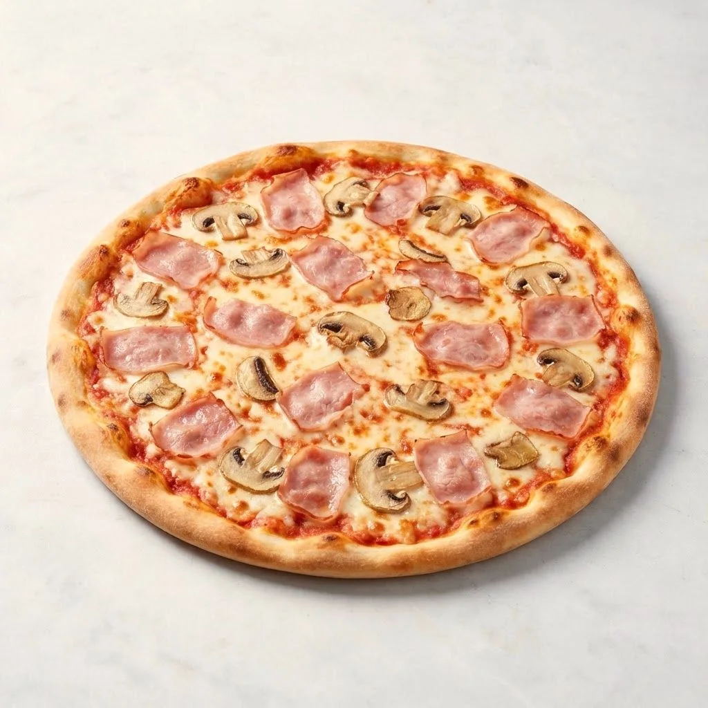 Pizza Schinken-Champignon